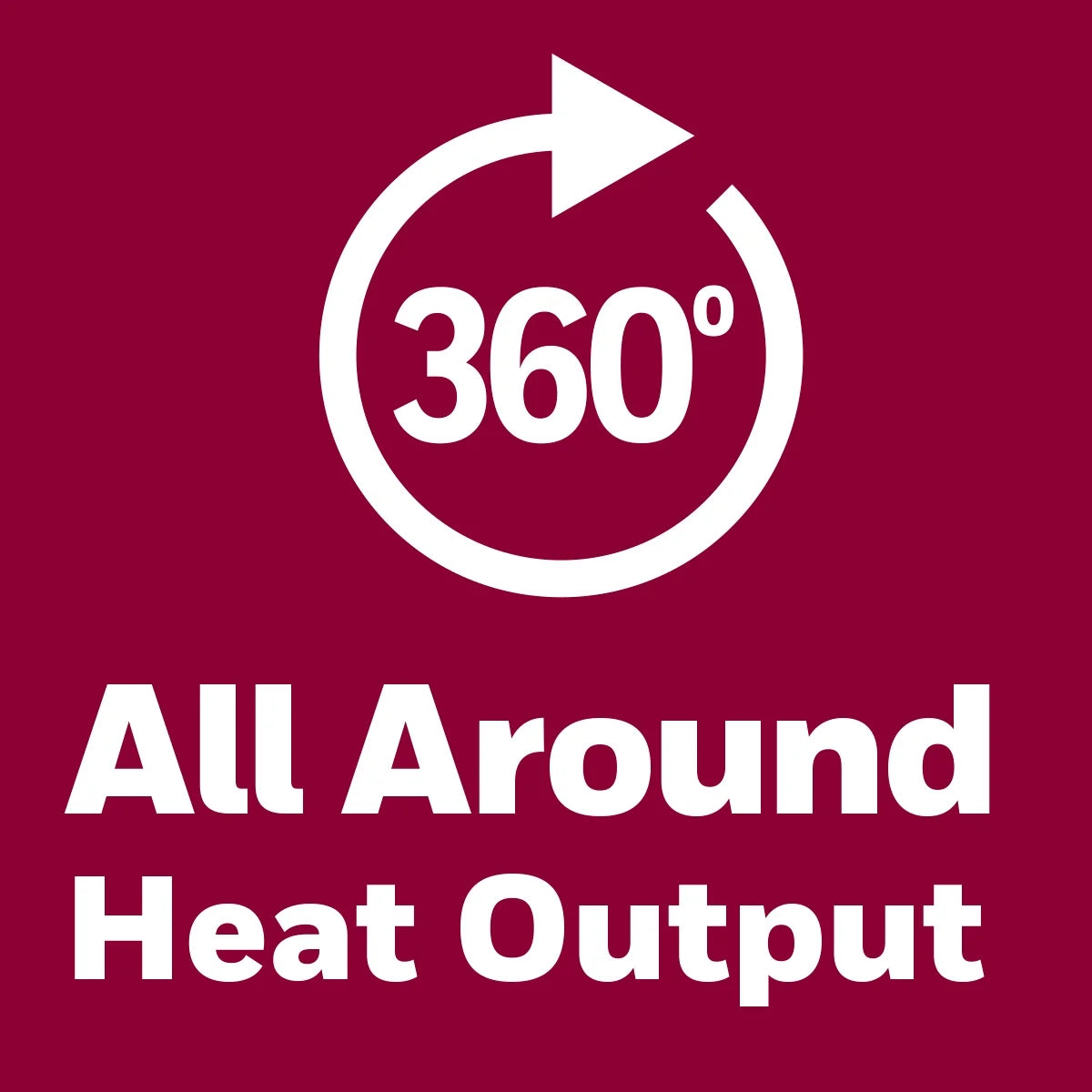 360 Surround Space Heater, Black, HHF360V